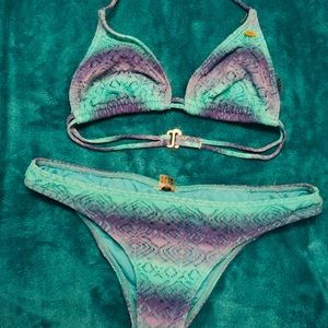 ☀️ROXY BIKINI TEAL AND PURPLE ☀️
